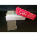 7102 Plain education microscope slides cuted edges